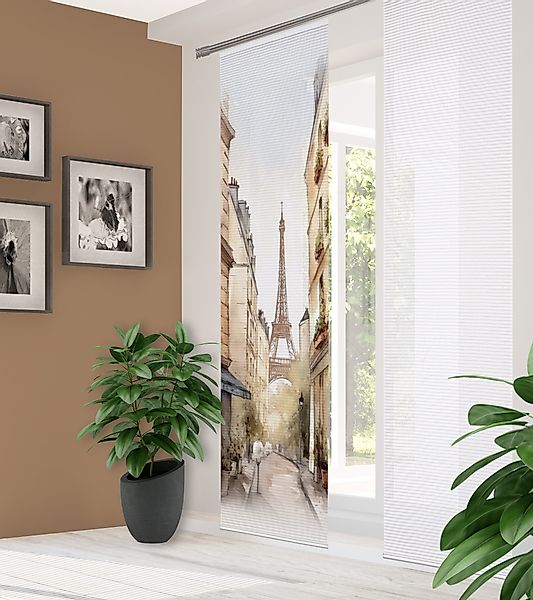 HOME in green Schiebegardine FRANCQ (1 günstig online kaufen