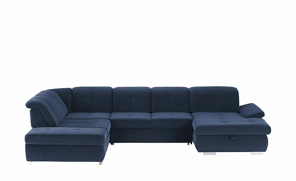 Lounge Collection Wohnlandschaft Mikrofaser  Affair ¦ blau ¦ Maße (cm): B: günstig online kaufen