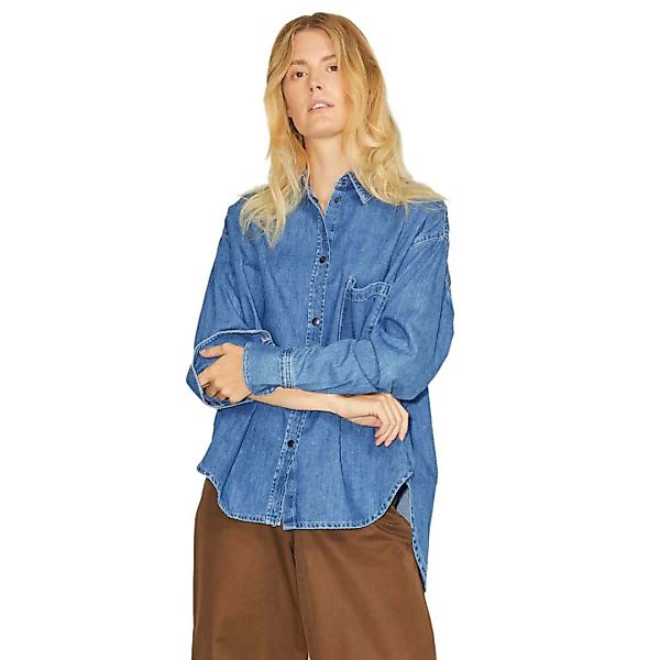 Jjxx Kendra Relaxed Denim Langarm Hemd S Medium Blue Denim günstig online kaufen