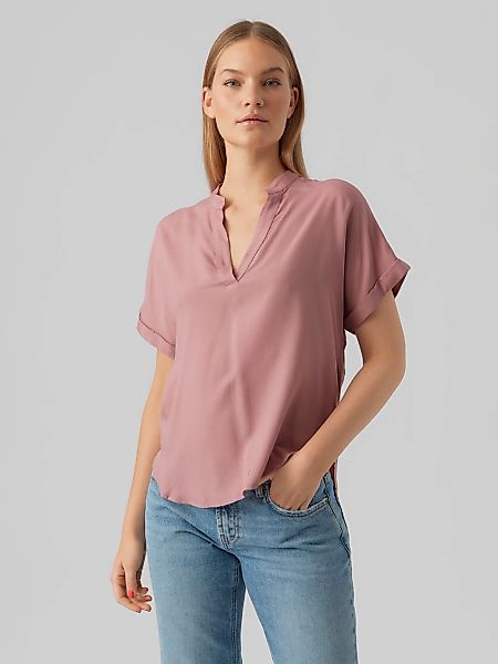 Vero Moda Shirtbluse "VMBEAUTY SS TOP GA NOOS" Viskose, regular fit günstig online kaufen