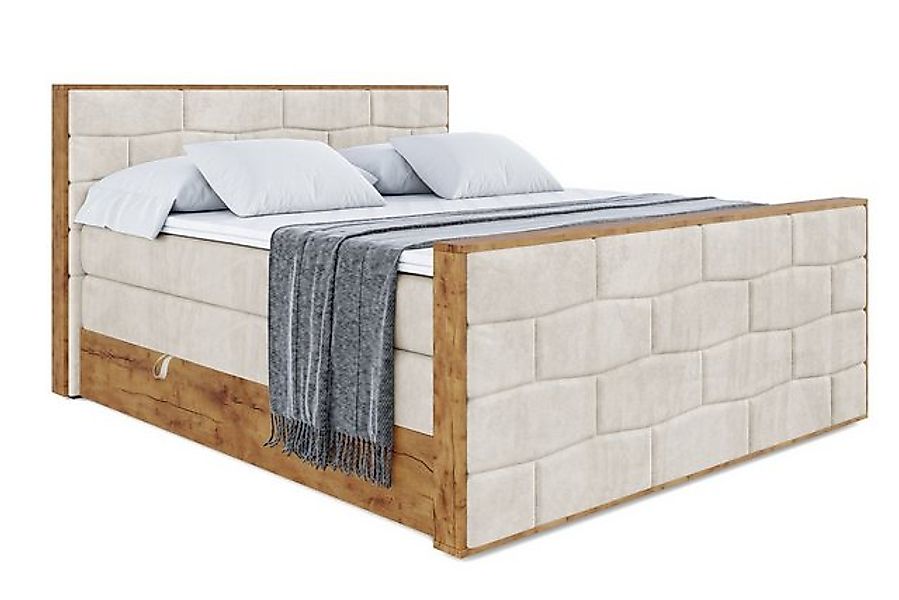 ALTDECOR Boxspringbett LOLLI8-Z KING (Multipocket-Matratze H4, H3 Matratze günstig online kaufen