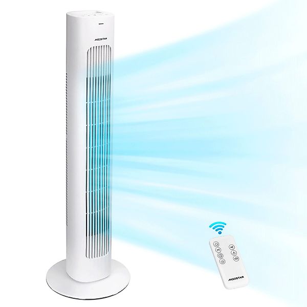 Aigostar Turmventilator Leise Ventilator Standventilator mit günstig online kaufen