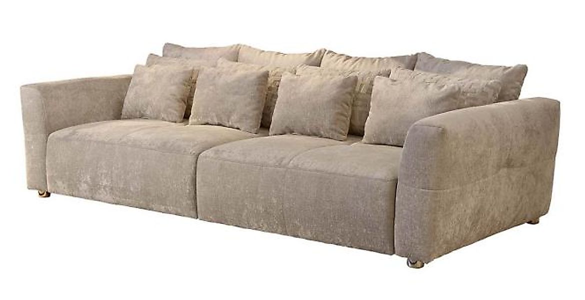 Jockenhöfer Gruppe Big-Sofa GULLIVER, Beige, Webstoff, Federkernpolsterung, günstig online kaufen