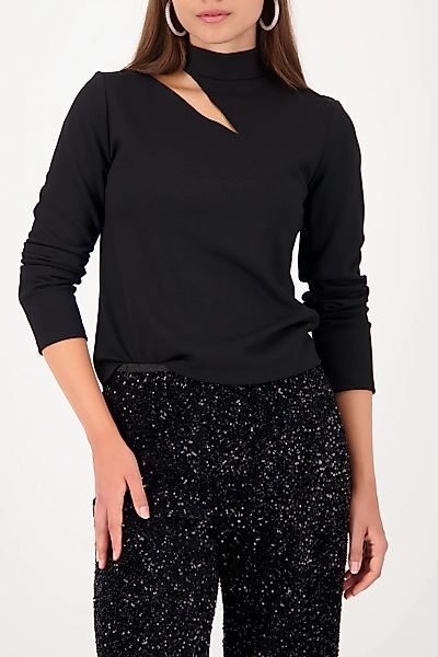 Monari Sweatshirt "Sweatshirt Cutout", Regular fit mit Stehkragen günstig online kaufen