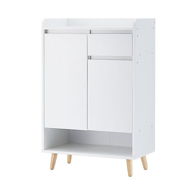 Ofcasa Schuhschrank Schuhaufbewahrung mit 2 Türen 60x32x91cm 60x32x91cm Org günstig online kaufen