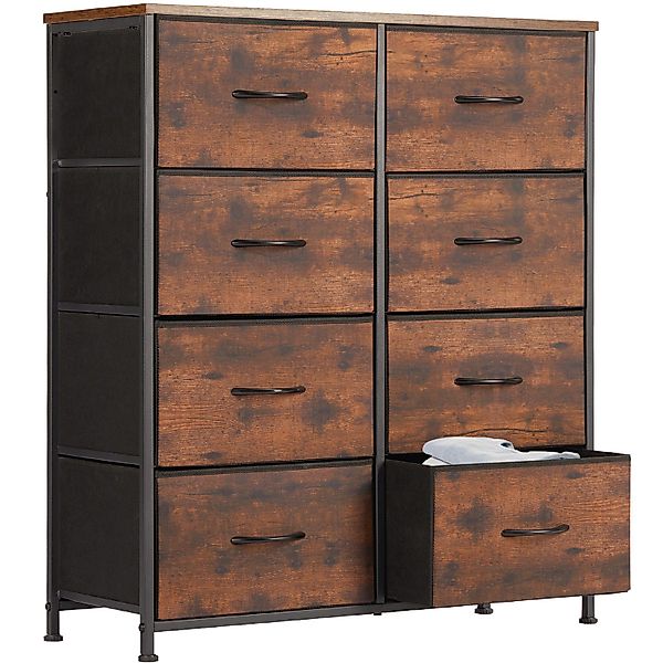 DUMOS Stauraumschrank Kommode mit Stoffschubladen, Stoffkommode günstig online kaufen