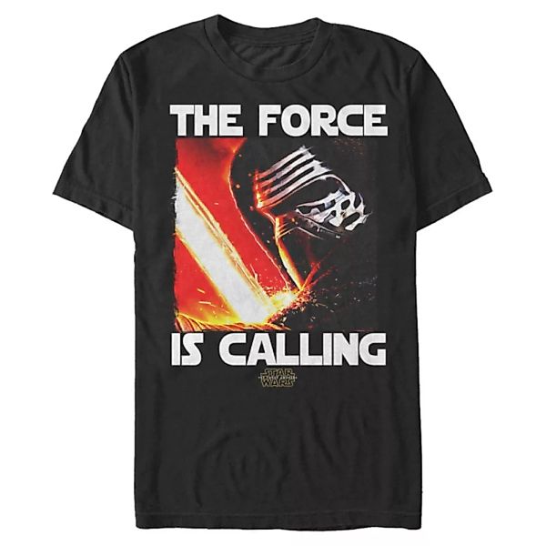 Star Wars - The Force Awakens - Kylo Ren Force Calling - Männer T-Shirt günstig online kaufen