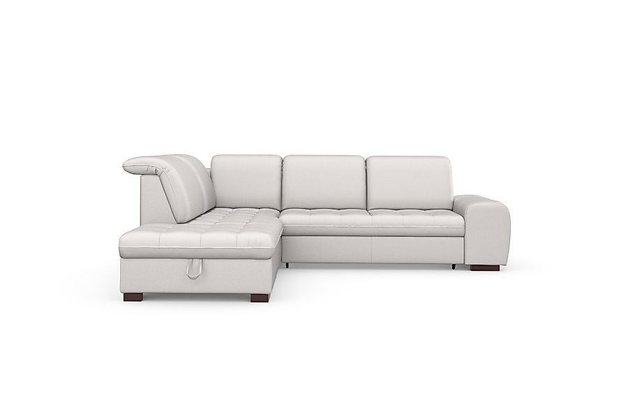 sit&more Ecksofa »Luxor L-Form«, wahlweise mit Bettfunktion, Stauraum und K günstig online kaufen
