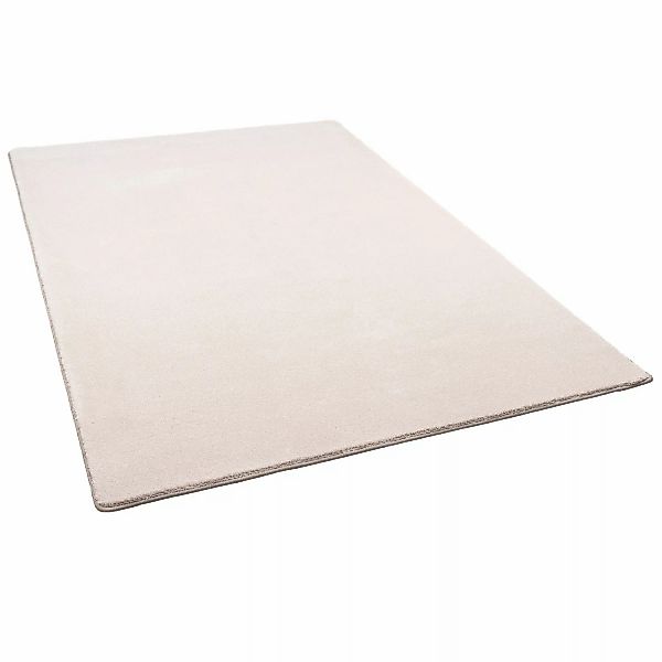 Snapstyle Hochflor Luxus Velours Teppich Touch Beige 160x200cm günstig online kaufen