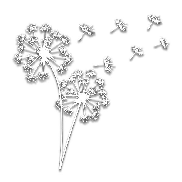 Jumpeak Wanddekoobjekt Pusteblume Wanddekoration aus Metall, günstig online kaufen