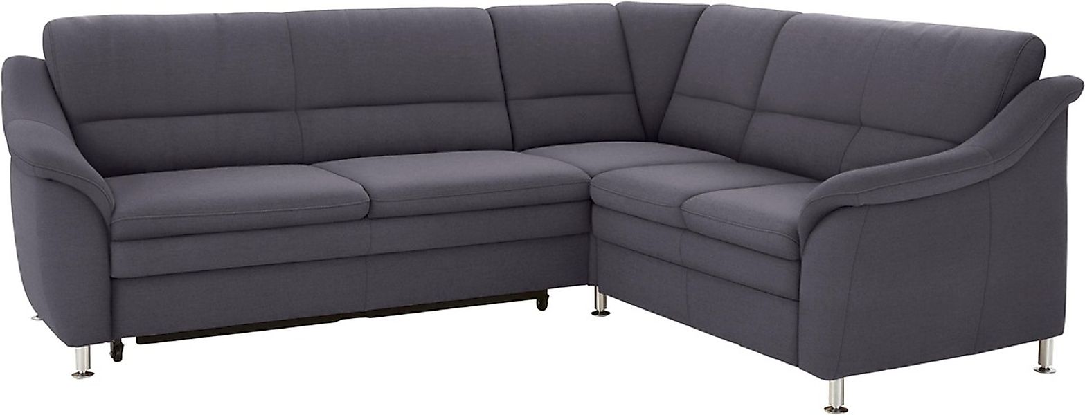 sit&more Ecksofa »Cardoso L-Form« mit Federkern, wahlweise mit Bettfunktion günstig online kaufen