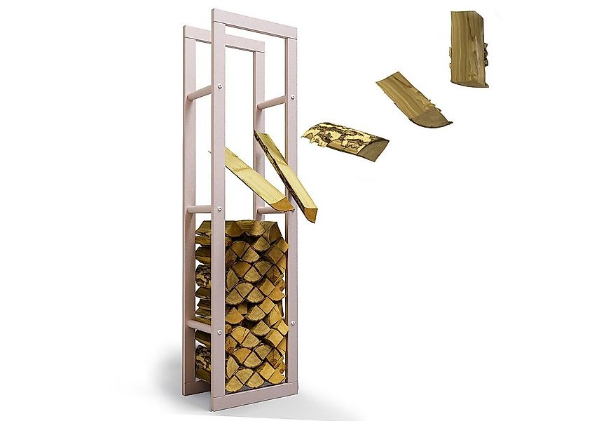 LAWA Living and Lifestyle Kaminholzregal Metall VERZINKT hoch innen und auß günstig online kaufen