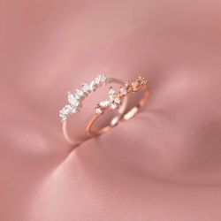 Eyecatcher Silberring 925 Sterling Silber Schmetterling günstig online kaufen