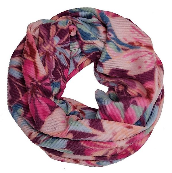 dy_mode Loop Damen Loopschal Geblümt Herbst/Winter Rundschal Schlauchschal, günstig online kaufen