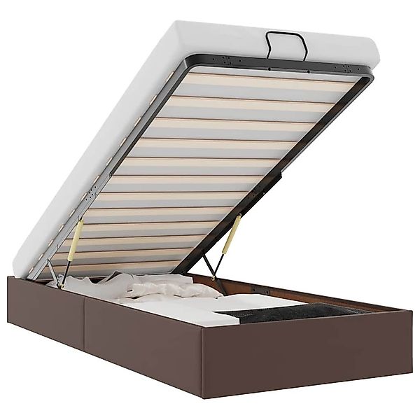 vidaXL Bett Ottoman-Bett ohne Matratze Braun günstig online kaufen