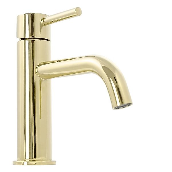 wohnwerk.idee Badarmatur Waschbeckenarmatur Wasserhahn Gold Einhebelmischer günstig online kaufen