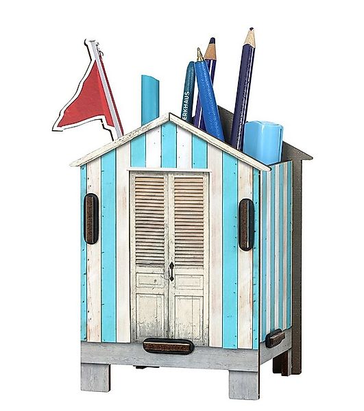WERKHAUS® Aufbewahrungsbox Werkhaus - Stiftebox "Strandhaus" Stiftehalter S günstig online kaufen