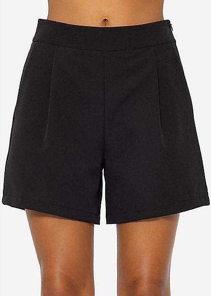 SASSYCLASSY Shorts Bundfalten Damen Shorts Elegante günstig online kaufen