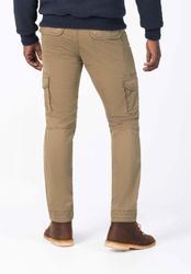 Timezone Herren Cargo Hose REGULAR BENTZ - Regular Fit - Beige Blau Grau Gr günstig online kaufen