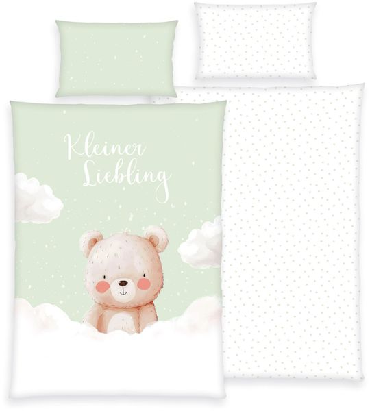 Lüttenhütt Kinderbettwäsche "Kleiner Liebling in Gr. 100x135 und 135x200 cm günstig online kaufen