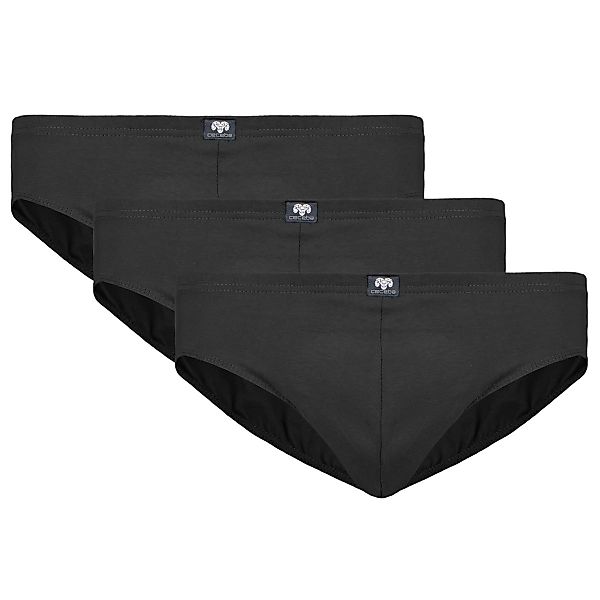 Ceceba 3er-Pack Baumwoll-Slips Farbe schwarz Größe: 18 günstig online kaufen