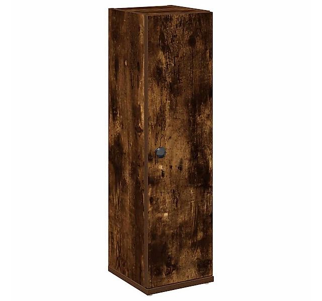 vidaXL Badezimmer-Set Badezimmerschrank mit Rollenhalter Räuchereiche 20,5x günstig online kaufen