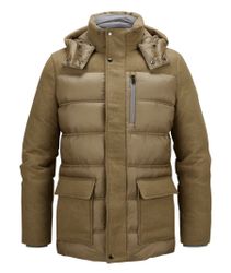 Milestone Steppjacke MSHoward Materialmix aus Wollmischung günstig online kaufen