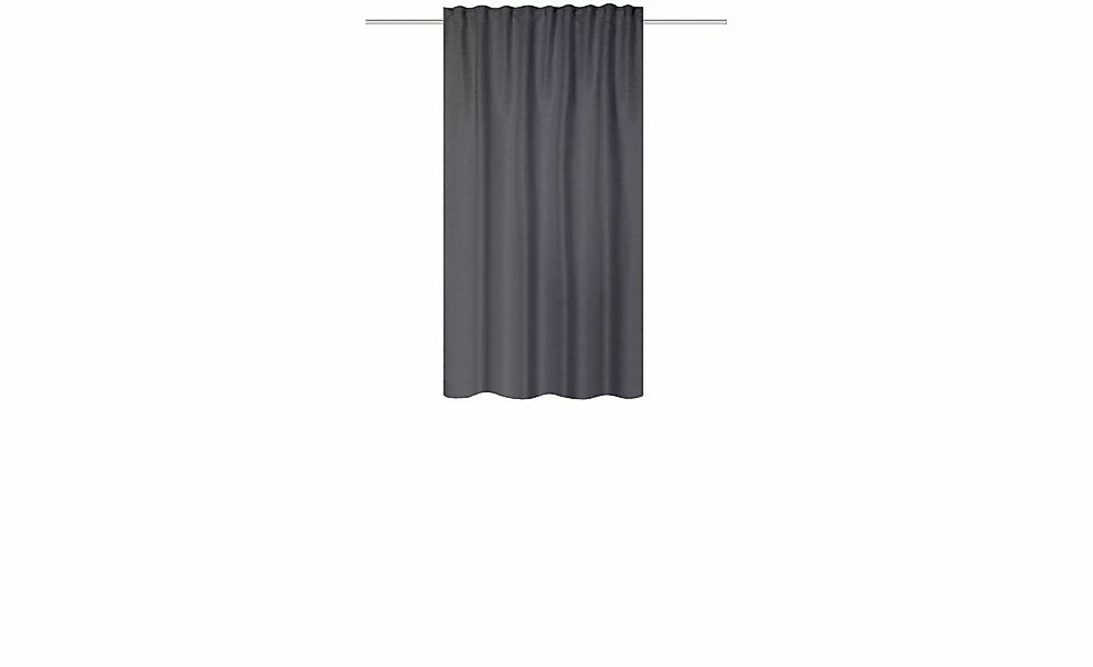 HOME Wohnideen Verdunklungsschal   ¦ grau ¦ Maße (cm): B: 135 H: 145 Gardin günstig online kaufen