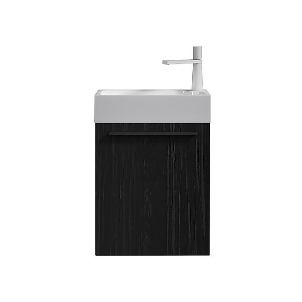 doporro Badezimmer-Set Badmöbel-Set Gäste WC Waschbecken günstig online kaufen