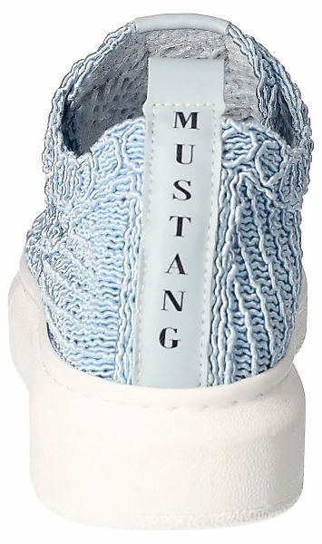 Mustang Shoes Sneaker, Plateausneaker, Schnürschuh mit Keilabsatz günstig online kaufen