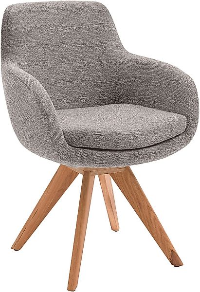 Musterring Esszimmerstuhl "Tavia" (Set) 2 Stk.Stativgestell Wildeiche massi günstig online kaufen