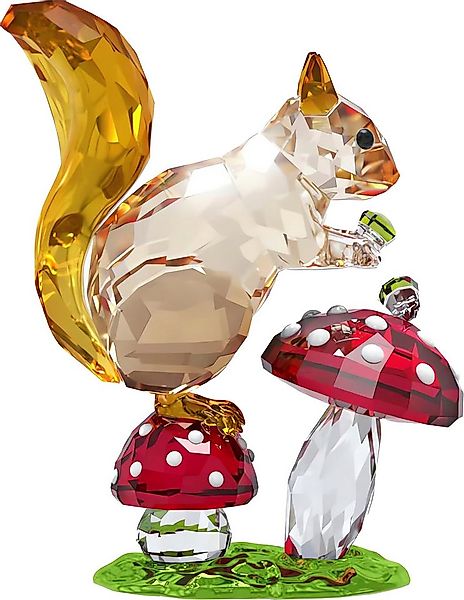 Swarovski Tierfigur Deko Kristallfigur Sammelfigur Idyllia Eichhörnchen und günstig online kaufen