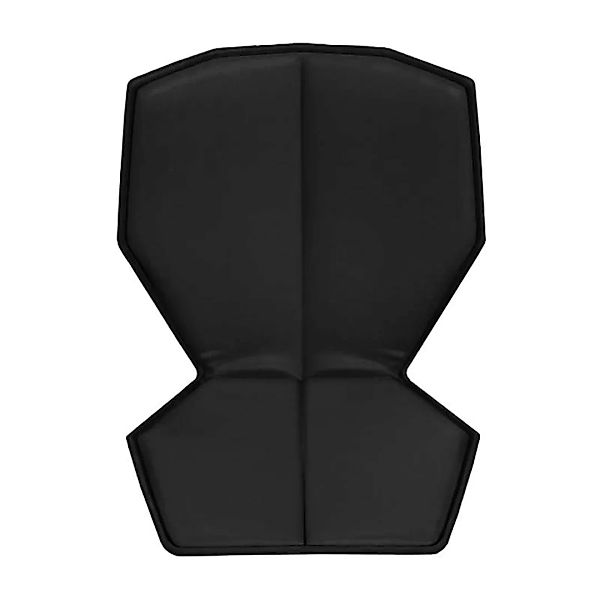 Magis - Chair One Sitz- und Rückenkissen Leder - schwarz/Leder Magis schwar günstig online kaufen