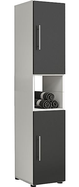 VCM Hochschrank Holz Badmöbel Badschrank Hochschrank günstig online kaufen