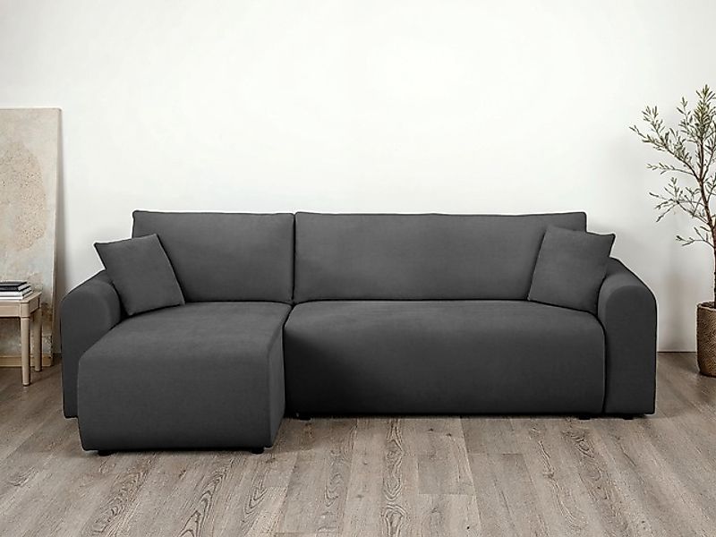 OTTO home Ecksofa »JONAA, 241cm, L-Form, Schlafsofa, Boxspringfederung, Cor günstig online kaufen