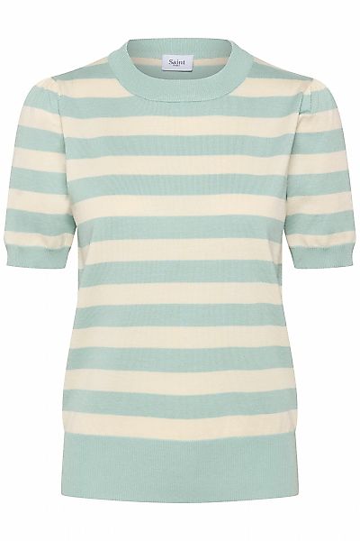 Saint Tropez Strickpullover "MilaSZ SS Block Stripe Pullover" günstig online kaufen