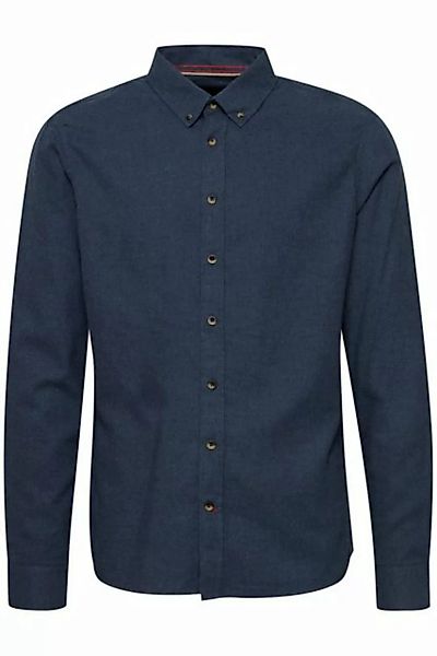Blend Langarmhemd Weiches Freizeithemd Denim Knopf Shirt Einfarbig BH Bugle günstig online kaufen