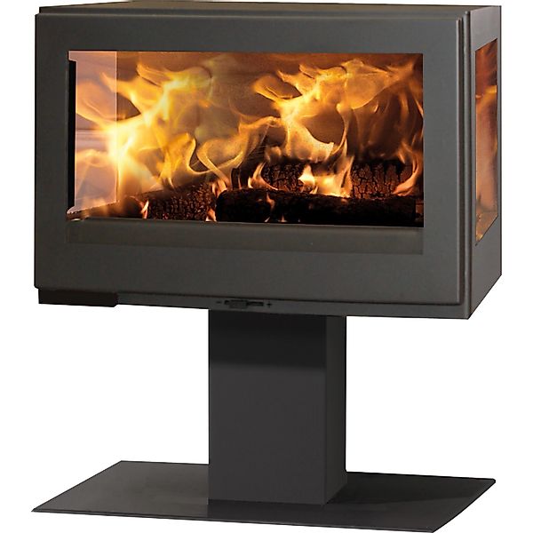 Panadero Harmonie 3V Kaminofen Stahl Schwarz Metallic 7,2 kW günstig online kaufen