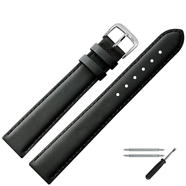 MARBURGER Uhrenarmband 24mm Leder XL Extra günstig online kaufen
