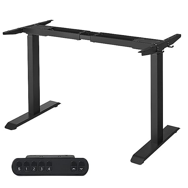 SONGMICS Schreibtisch Höhenverstellbarer elektrisch, Schreibtischständer, D günstig online kaufen