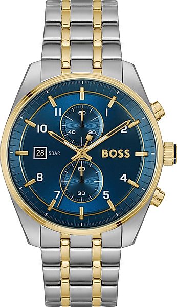 BOSS Chronograph SKYTRAVELLER 1514247, Quarzuhr, Armbanduhr, günstig online kaufen