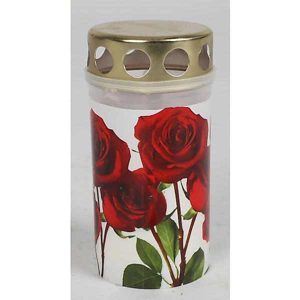 BURI Grabkerze 15x Grablicht Rosen Kerzen günstig online kaufen