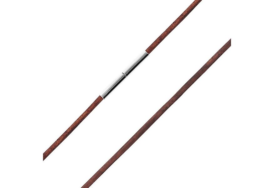 Auroris Lederband 2mm Echtleder Kette mit Edelstahl Tunnel-Drehverschluss, günstig online kaufen