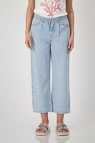 Monari Culotte Hose Lyocell 64cm Mit Gürtelschlaufen günstig online kaufen