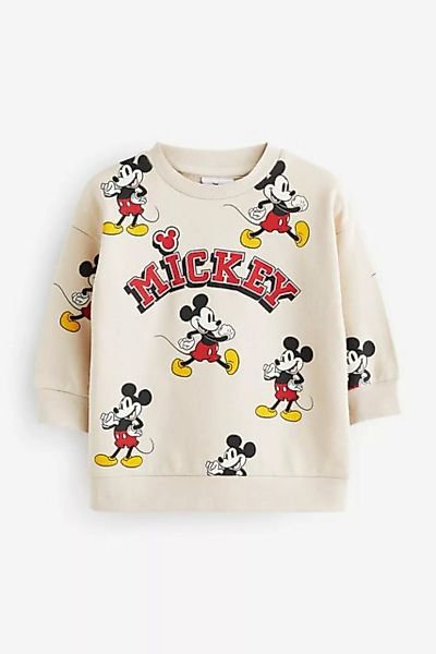 Next Sweatshirt Sweatshirt mit durchgehendem Mickey-Print (1-tlg) günstig online kaufen