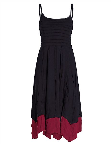Vishes Sommerkleid Damen Sommer-Kleid längen-verstellbar Spagettiträger-Kle günstig online kaufen