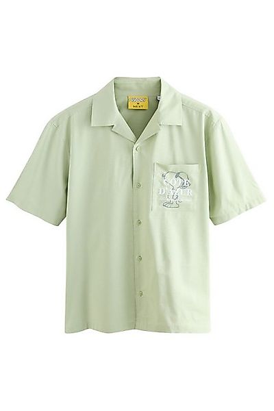Next Kurzarmhemd Kurzärmeliges Hemd mit Snoopy-Print (1-tlg) günstig online kaufen