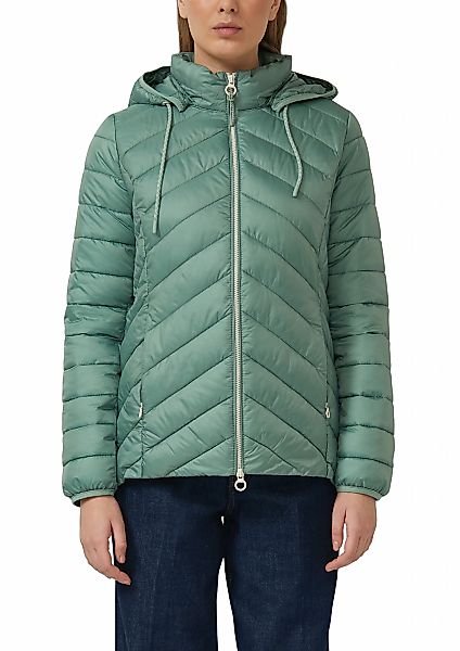 s.Oliver Steppjacke mit Kapuze mit Kapuze und Kordelzug günstig online kaufen