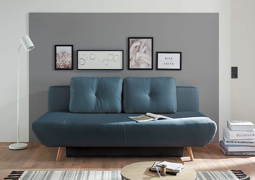 Home affaire Schlafsofa "Segmon" einfach in ein bequemes Bett umwandeln, in günstig online kaufen