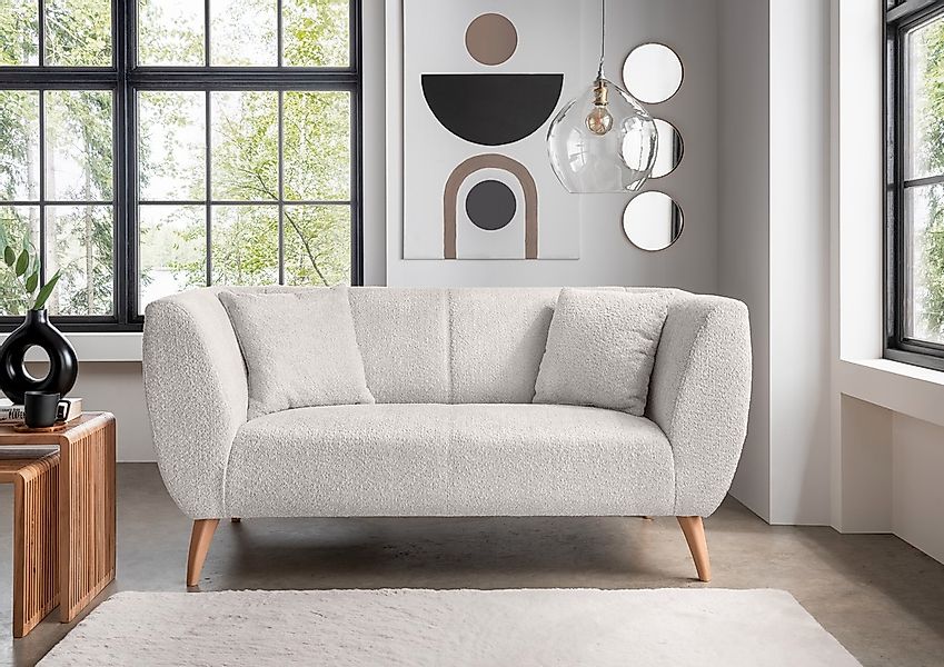 Home affaire 2-Sitzer zwei verschiedene Fußfarben wählbar günstig online kaufen